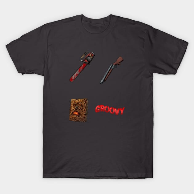 The Groovy Dead | Evil Dead T-Shirt by QuicksilverTech